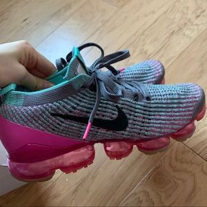 Nike air max pink and blue colorful sneakers